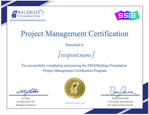 Project Management Certification • Céline Bellier • Six Sigma 